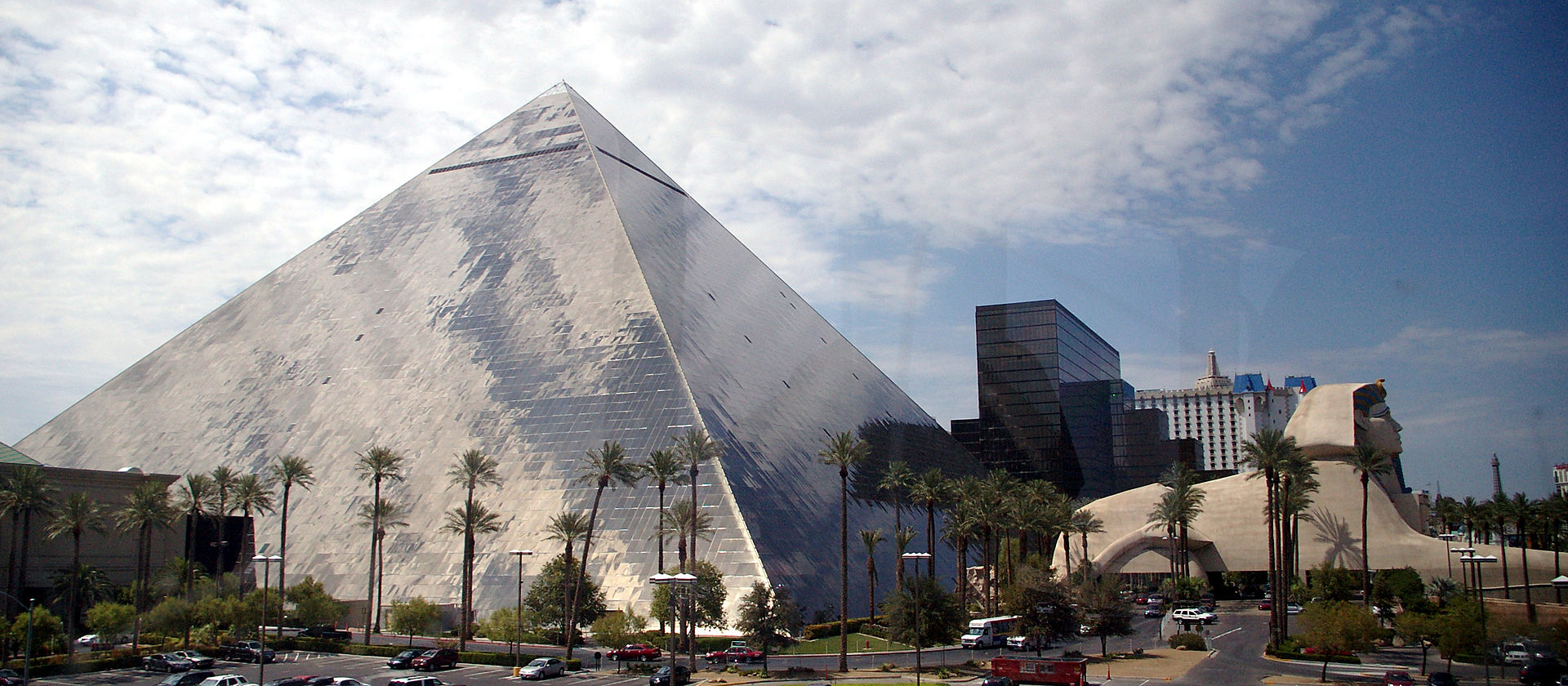 The Luxor hotel and casino in Las Vegas