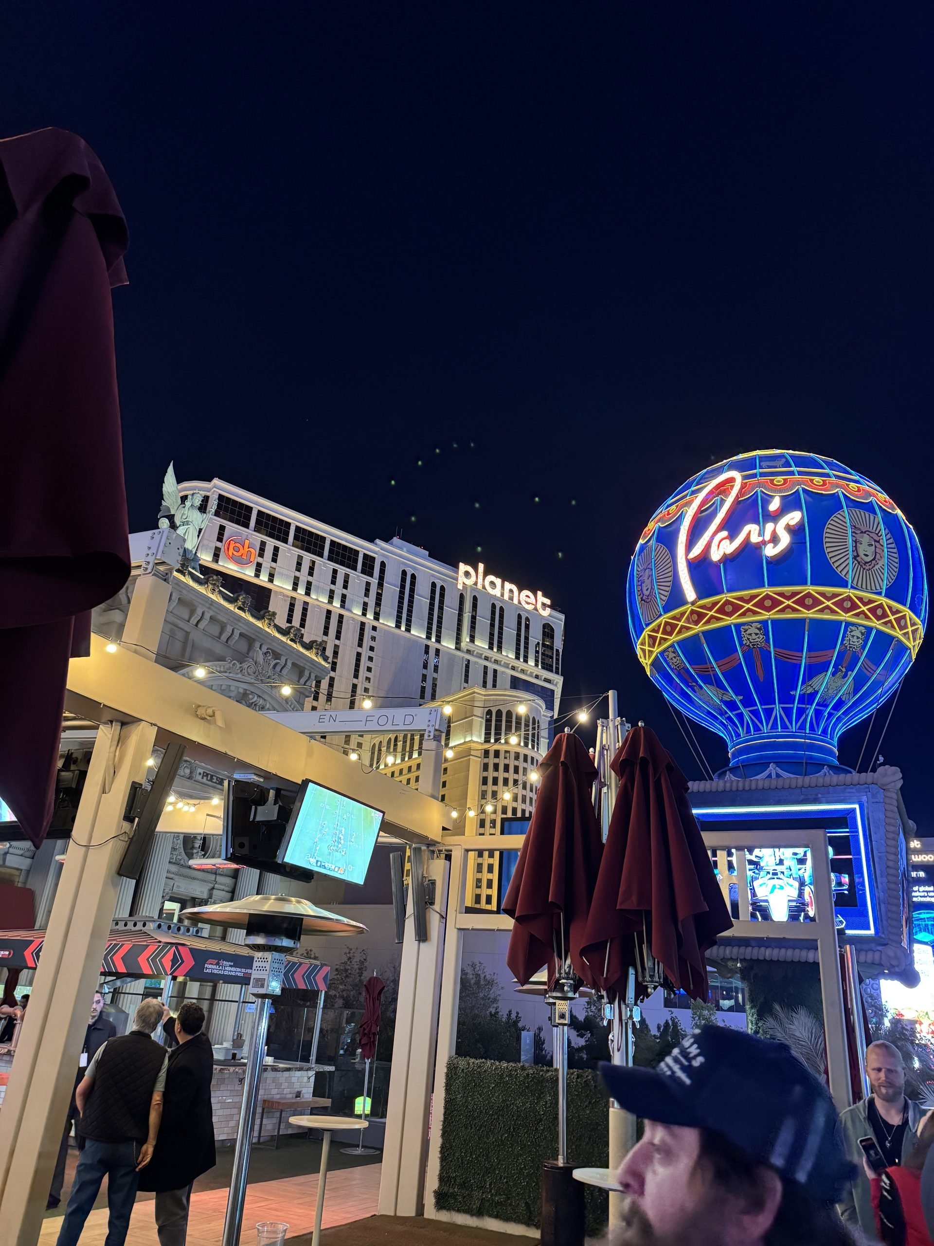 Planet Hollywood and Paris Las Vegas