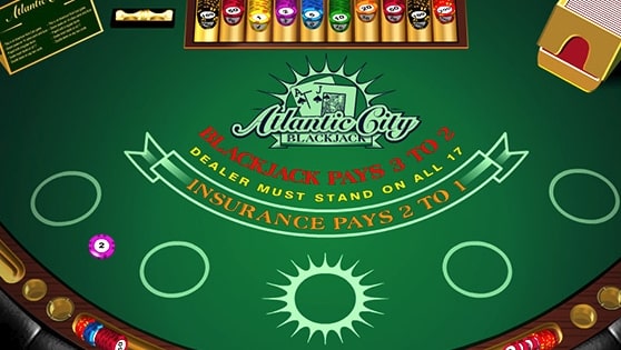 Blackjack atlantic city