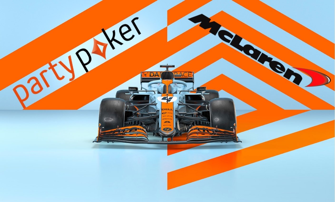 Rennwagen, McLaren Logo, PartyPoker Logo