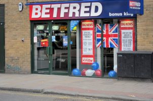 Betfred, Wettbüro in London