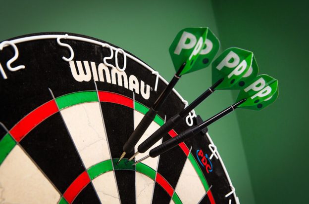 Paddy Power-Werbung zur Darts-WM