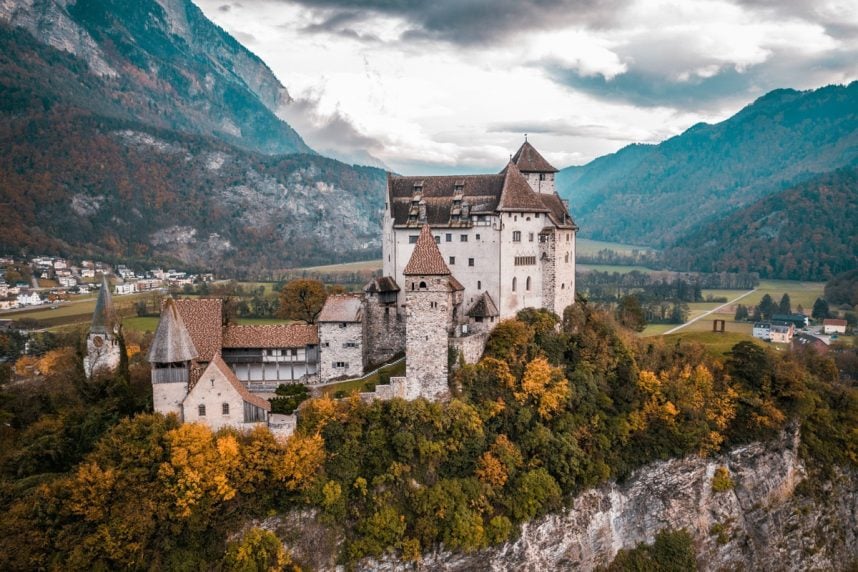 Burg, Vaduz, Liechtenstein