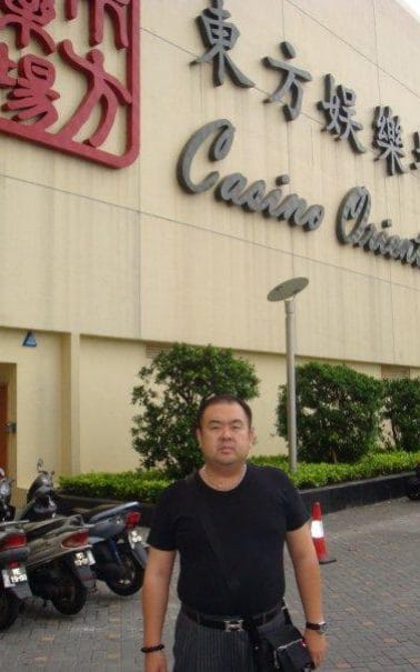 Kim Jong-nam casino selfie Facebook