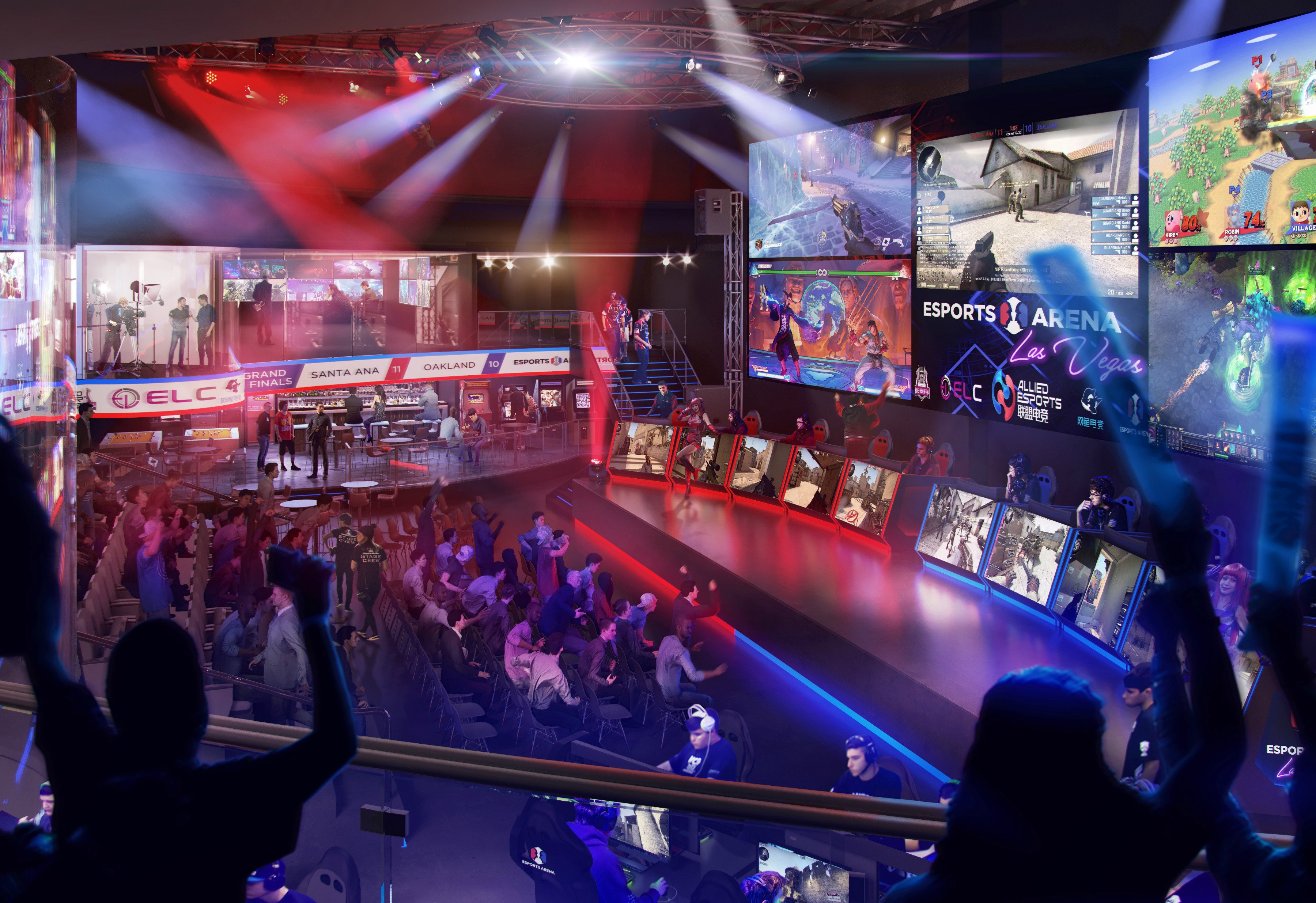 esports arena Luxor Las Vegas