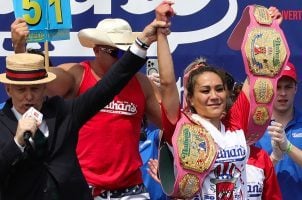 Nathan's hot dog contest Miki Sudo